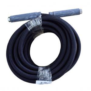 Power steam hose 3_8'' PTFE 8_10 5_Poly Black